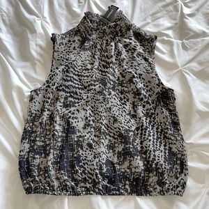 NWT Express Animal Print Blouse